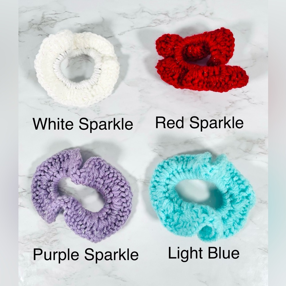 Pick 2 Crochet Scrunchies - Picture 3 of 5